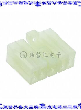 172496-1 矩形连接器外壳9POS插头2排母形插口天然色自由悬挂