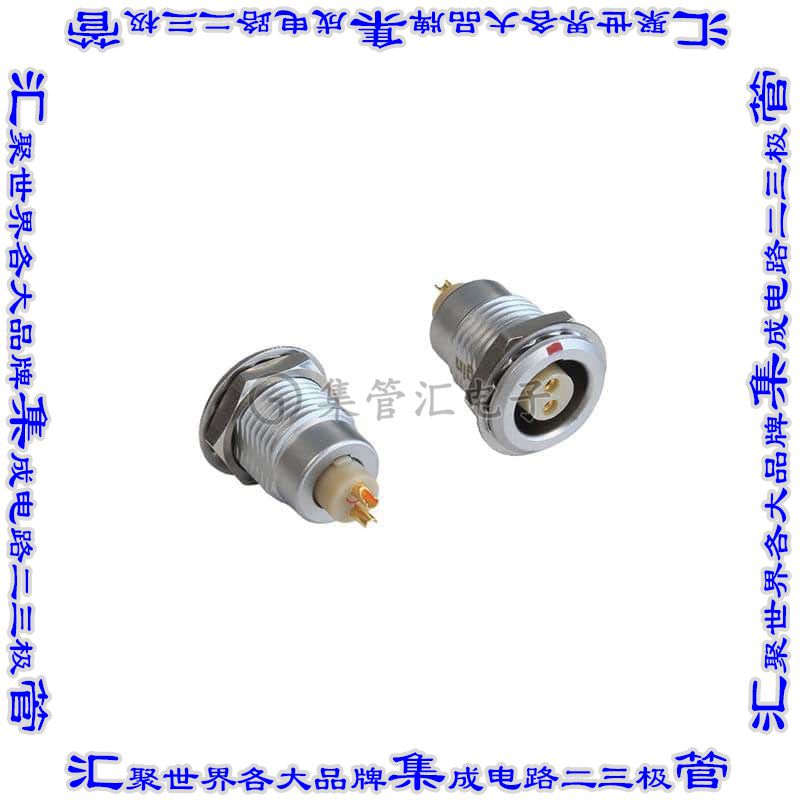 PPCEGG1B03CLL 圆形连接器3POS插座母插口焊杯镀金面板安装