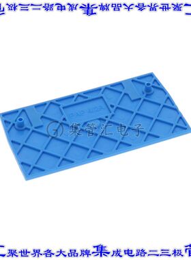 27106.5 连接器接插件END PLATEBLUE