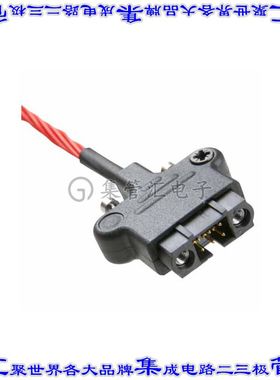 M80-9422605 矩形连接器26POS插座2排2mm母插口黑色压接镀金自由