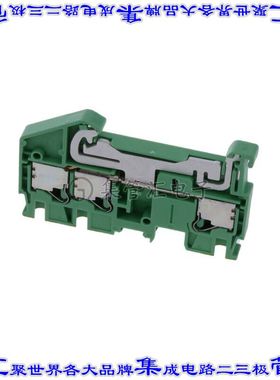 XW5G-P2.5-1.2-1 端子块连接器3POS接地地面5.2mm绿色黄色12-26AW