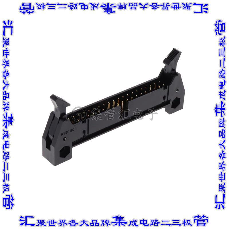 HIF3BA-40PD-2.54R-MC(63) 矩形连接器40POS插头2排2.54mm公引脚