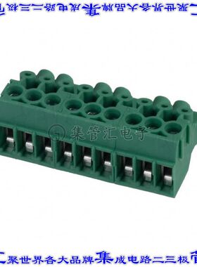 1984086 端子块连接器9POS无罩接头的插头3.5mm绿色自由悬挂