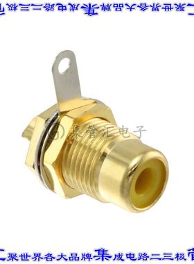BPJR04AUX 接插件连接器CONN RCA JACK MONO 3.2MM PNL MT
