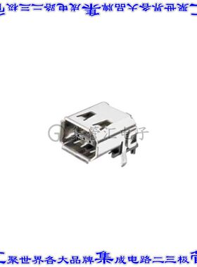 5788516-1 连接器火线(IEEE1394)插座6POS通孔直角