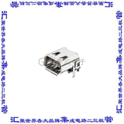 5788516-1 连接器火线(IEEE1394)插座6POS通孔直角