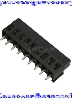 796949-9 线对板连接器9POS接线端子5.08mm通孔水平带板