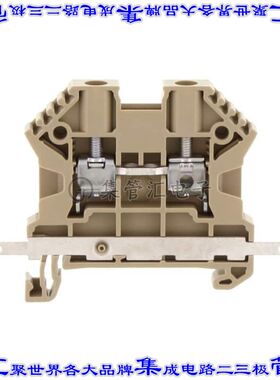 17116.2 端子块连接器4POS馈通式6.0mm米色10-26AWG