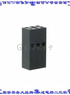 901430006 0901430006矩形连接器外壳6POS插座2排2.54mm母形插口