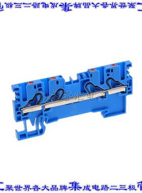 PRK 1,5/4A BU 端子块连接器4POS馈通式3.5mm蓝色14-26AWG