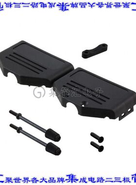 A-FT 25 连接器25POS铰链后壳180度无屏蔽黑色