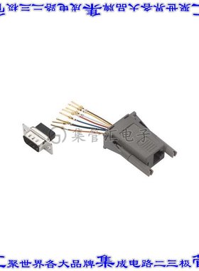 REC098M 适配器 D-Sub9 公型引脚 至 模块母插孔8p8c（RJ45）