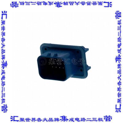 776267-5 针座连接器14POS接头3排4mm公形插针通孔锡