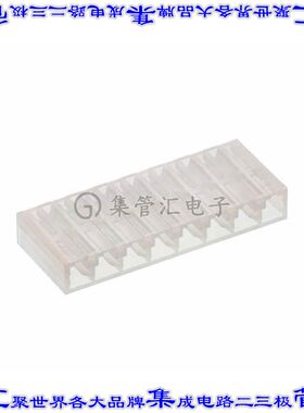 10011084 0010011084矩形连接器外壳8POS插座5.08mm天然色自由悬