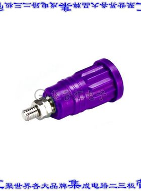 CT2243-7 接插件连接器CONN BANANA JACK THRD PURPLE