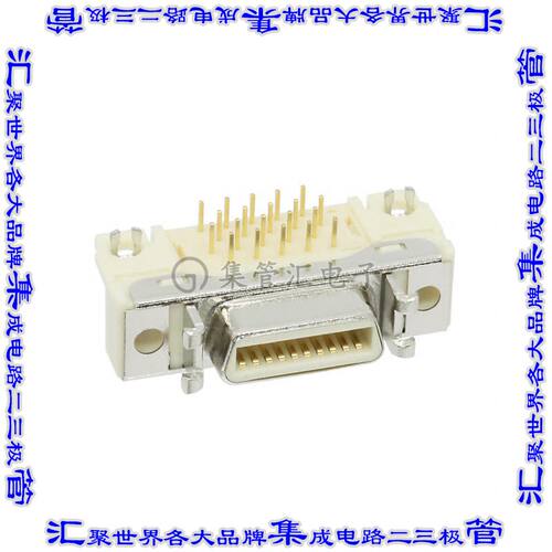 10220-55G3PL 接插件连接器CONN RCPT 20POS R/A SOLDER