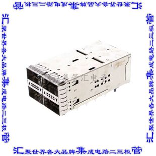 连接器152 通孔直角压 2308171 插拔式 2x2 ZQSFP 插座成组 38x4