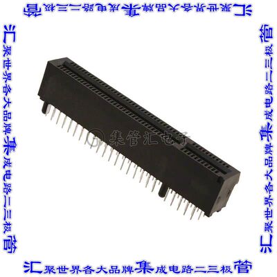 877159206 0877159206卡边缘连接器98POS母头2排1mm黑色镀金