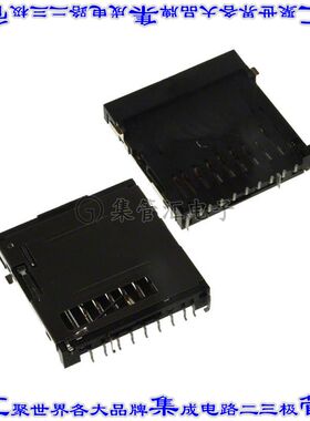 1010040575# 接插件连接器CONN SD CARD PUSH-PUSH R/A SMD