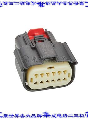 334721202 0334721202矩形连接器外壳12POS插座2排3.5mm母形插口