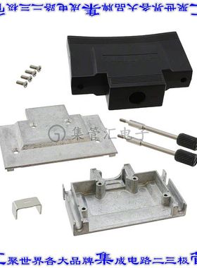 750752-1 连接器68POS后壳盖180度屏蔽黑色