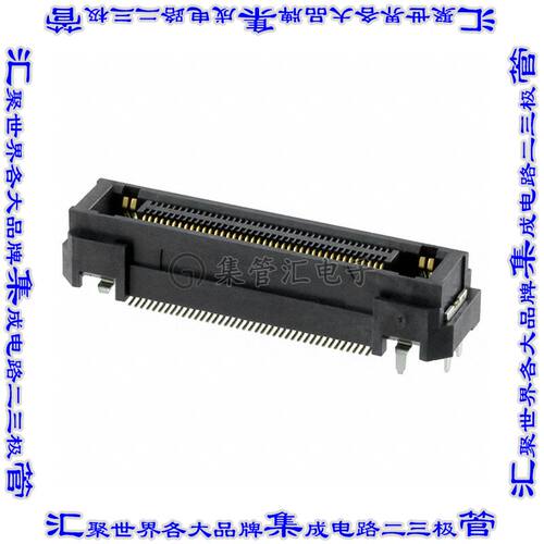 FX23-80S-0.5SV 板对板连接器84(80+4电源)插座中央带触点2排0.5m