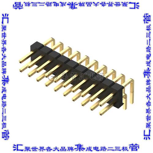 BF060-20A-B-0200-0280-0305-L-D 针座连接器20POS接头2排2mm公形