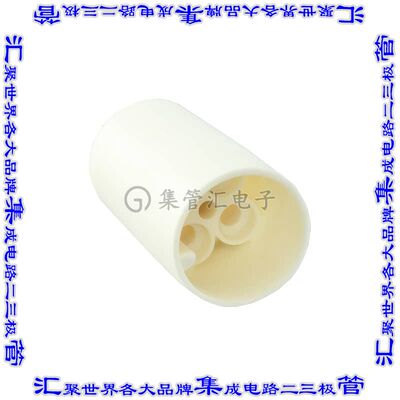 925075-6 圆形连接器4POS插座外壳用于公插针天然色自由悬挂