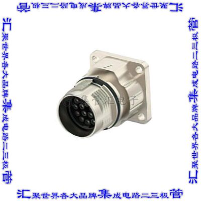 AEA874N0000150A000 圆形连接器17POS插座外壳用于公插针银色面板