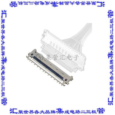 20849-030E-01 针座连接器30POS插座母形插口表贴SMD镀金
