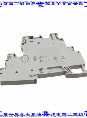 3214360 端子块连接器5POS馈通式隔离式6.2mm灰色10-26AWG