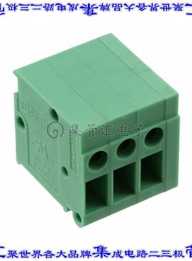 1700121 线对板连接器3POS接线端子5mm通孔水平带板