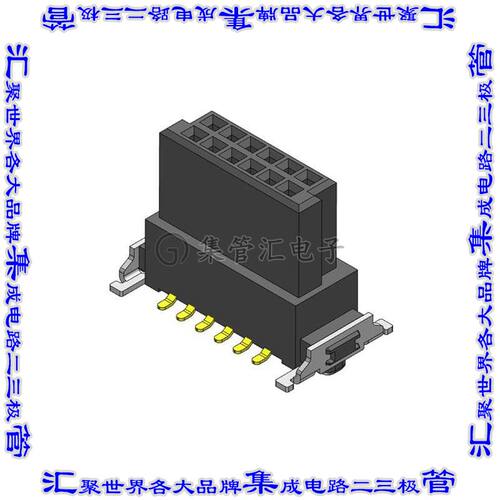 CBEC223-2579B001C1AF 针座连接器50POS插座2排1.27mm母形插口表