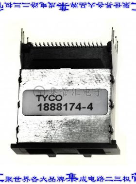 1888174-4 插拔式连接器36POS插座SAS,迷你型表面贴装焊接镀金