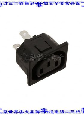 6ESRFC3 电源接入连接器3POS插座母型插口IEC320-C14面板安装卡入