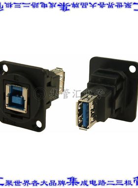 CP30206N 连接器adapter适配器 USB-B插座 至 USB-A插座