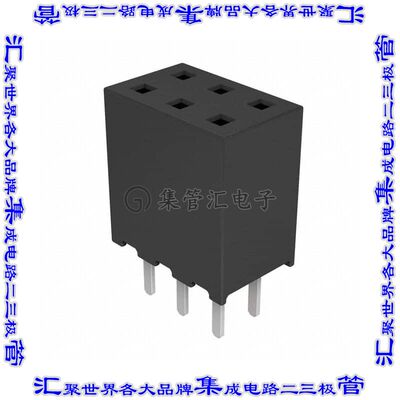 SQW-103-01-L-D 连接器接插件CONN RCPT 2MM 6POS DL VERT PCB