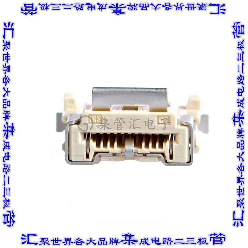 IMSA-11600S-10C-GFN4 连接器10POS FFC/FPC 0.5mm触头垂直单侧表