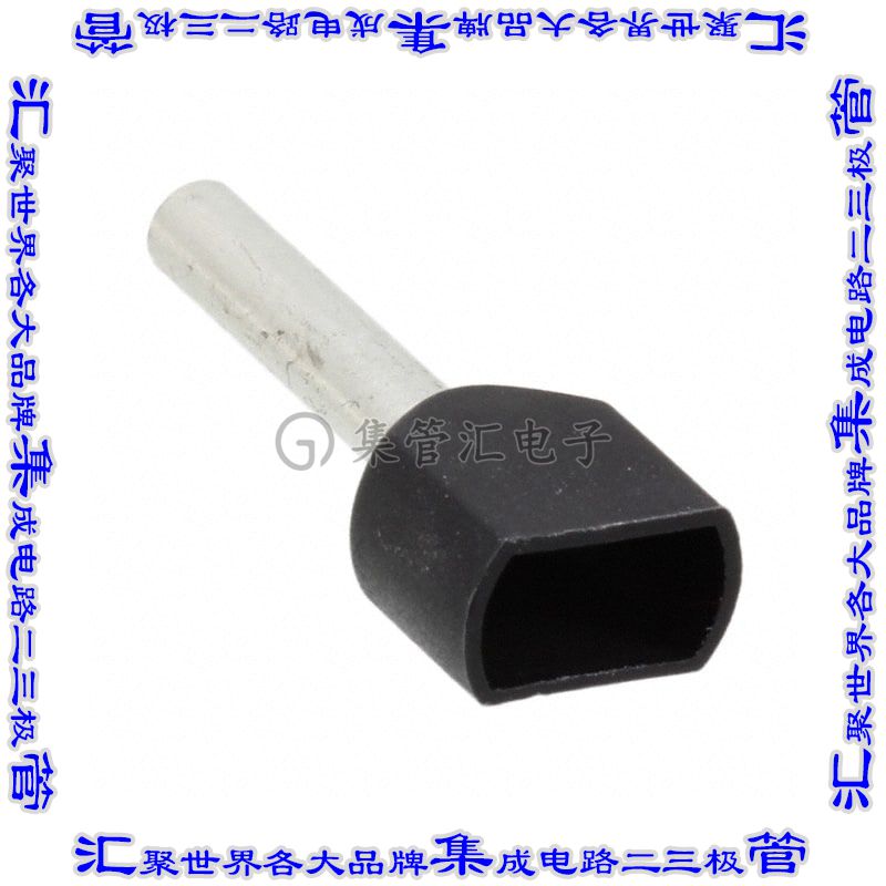 966144-7 接插件连接器CONN FERRULE DIN TWO X 16AWG BLK