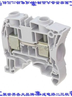 1SNK510010R0000 端子块连接器2POS馈通式10.0mm灰色4-24AWG