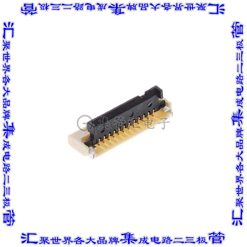 CF35122D0RD-NH 连接器12POS FFC/FPC 0.5mm触点底部表面贴装直角