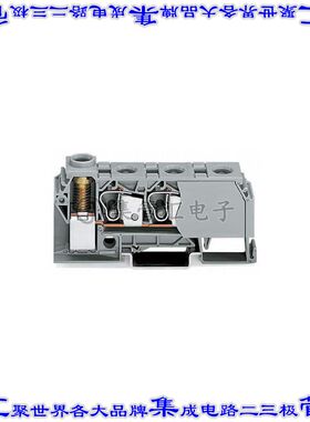 284-624 端子块连接器4POS馈通式17.5mm蓝色8-24AWG