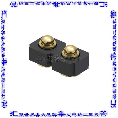 815-22-002-30-001101 弹簧式连接器2POS活塞型2.54mm表面贴装镀