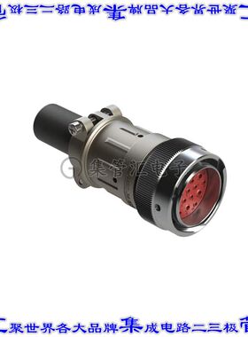 AHDM06-24-19PR-059 圆形连接器19POS插头外壳用于公插针银色自由