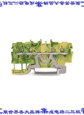 2000-1407 端子块连接器4POS接地地面3.5mm橙色16-24AWG