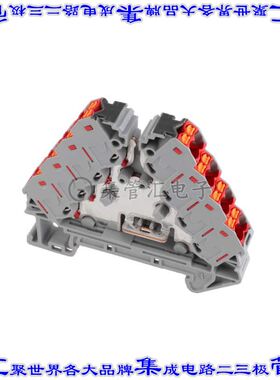 3270222 接线板专用连接器16POS编组连接器4排8.3mm灰色