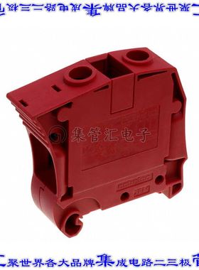 1SNK516061R0000 端子块连接器2POS馈通式16.0mm红色0-10AWG