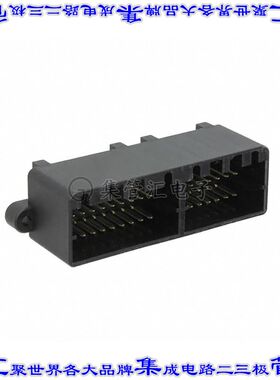 175977-2 针座连接器36POS 2排2.5mm公形插针通孔直针锡