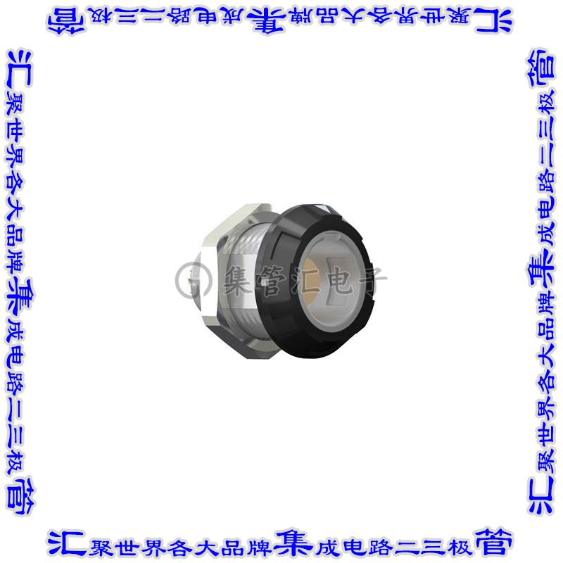 G11M07-P06LFD0-0080 圆形连接器6POS插座母插口焊杯镀金面板安装