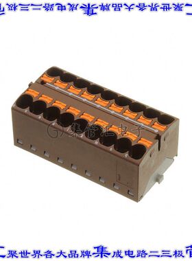 3273976 接线板专用连接器18POS中等55.4mm棕色